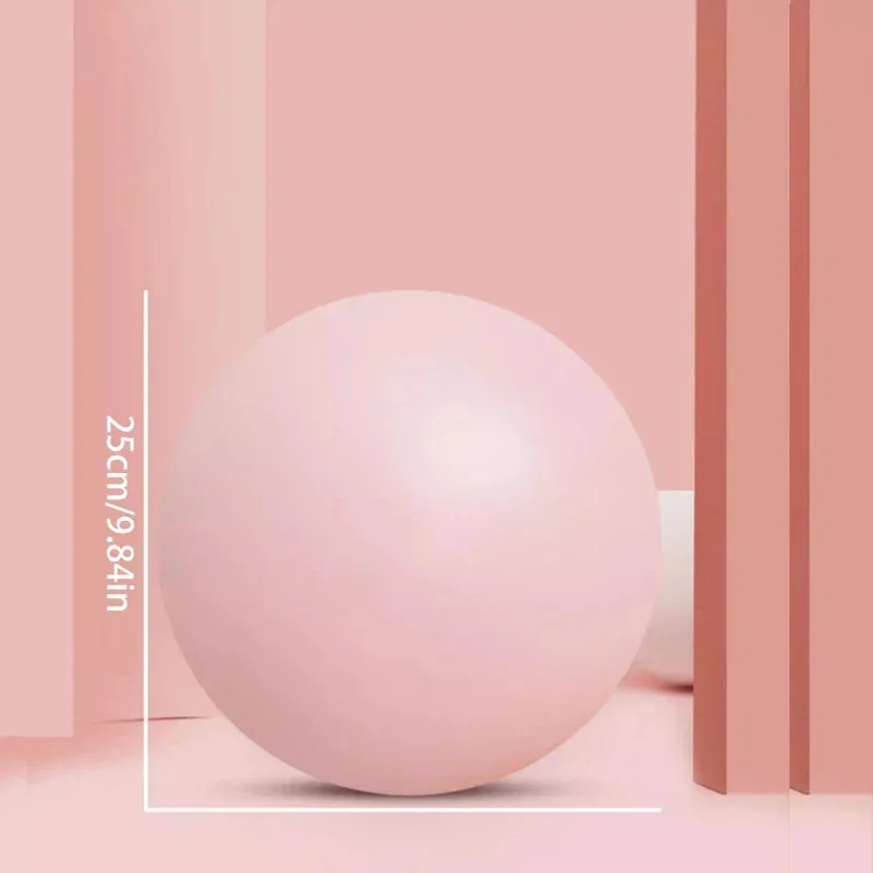 Pilates Yoga Tone - Thickened Mini Exercise Ball 25cm for