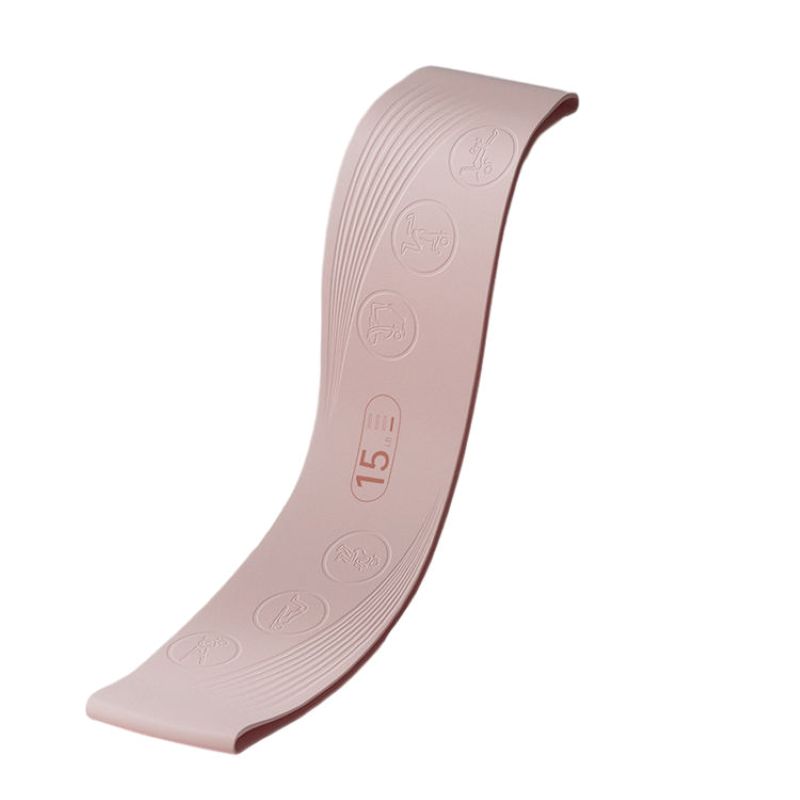 Silicone Hip Resistance Band 1 - đánh giá và giá Pilates Yoga Tone