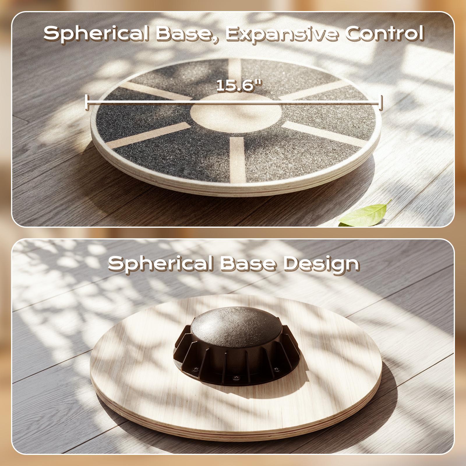 Non-Slip Wooden Balance Board  - đánh giá và giá Pilates Yoga Gifts
