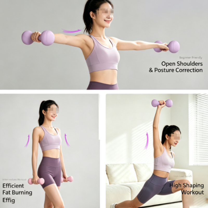 Women's Fitness Dumbbell 1.0KG - đánh giá và giá Pilates Yoga Tone