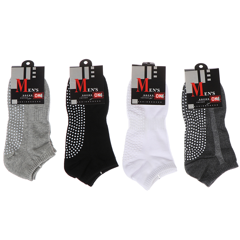 NEW 1pair High Quality Men's C - đánh giá và giá Pilates Yoga Grip Socks