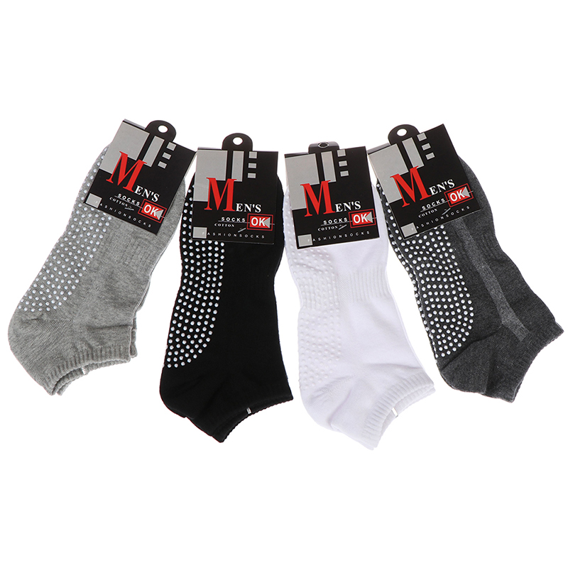 NEW 1pair High Quality Men's C - đánh giá và giá Pilates Yoga Grip Socks