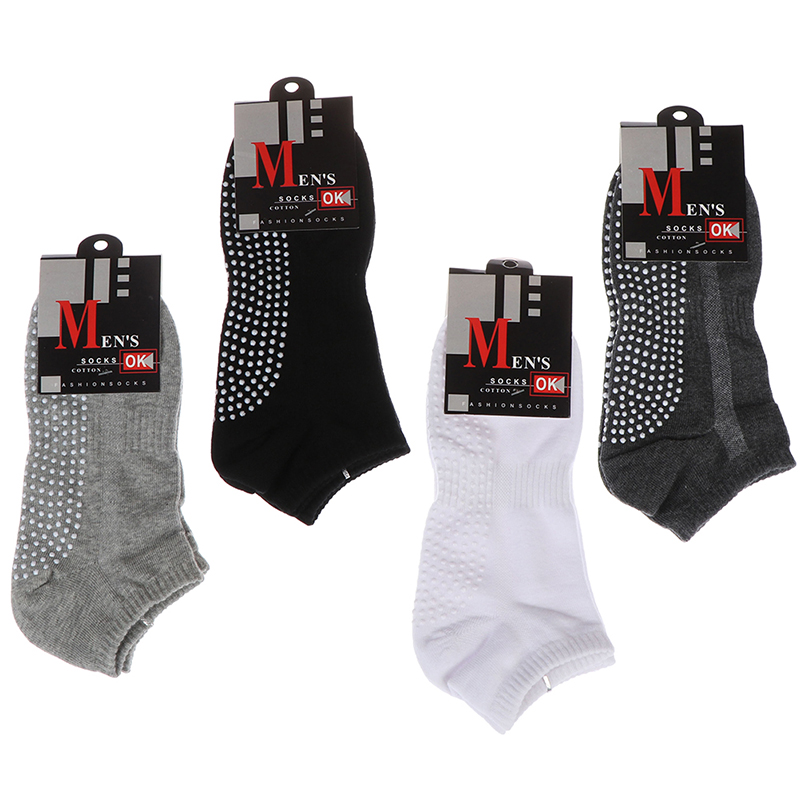 NEW 1pair High Quality Men's C - đánh giá và giá Pilates Yoga Grip Socks