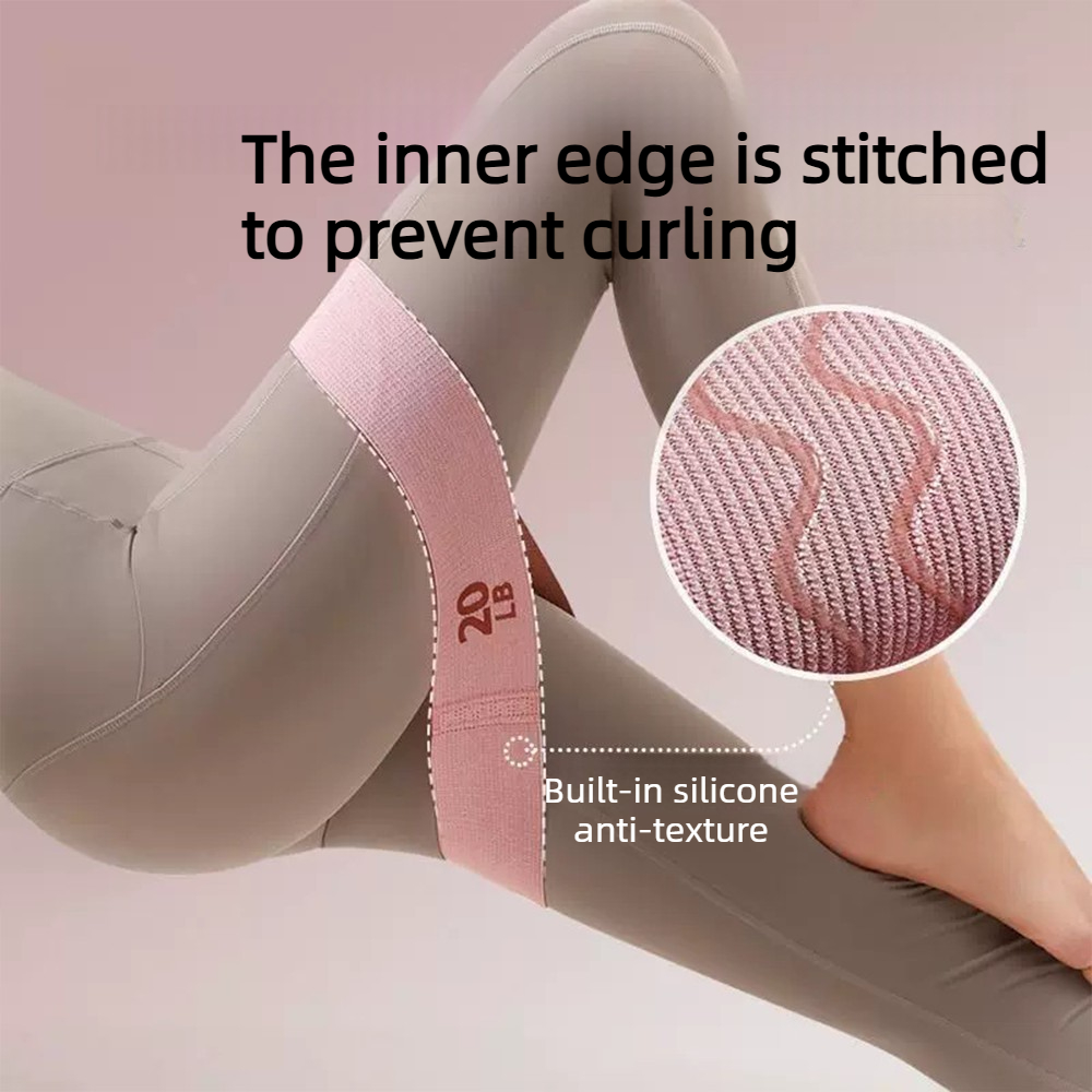 20-90LBS Fabric Elastic Band F - đánh giá và giá Pilates Yoga Stretching