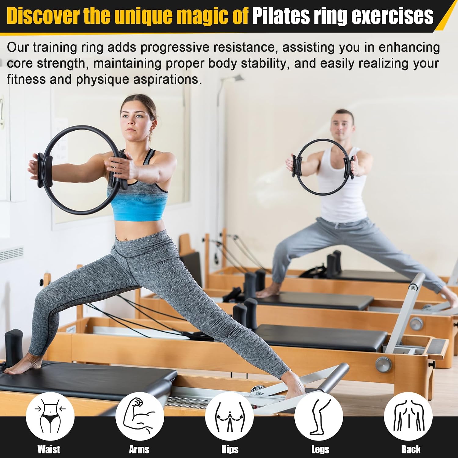 18 Pcs Pilates Ring And Ball S - đánh giá và giá Pilates Yoga Tone