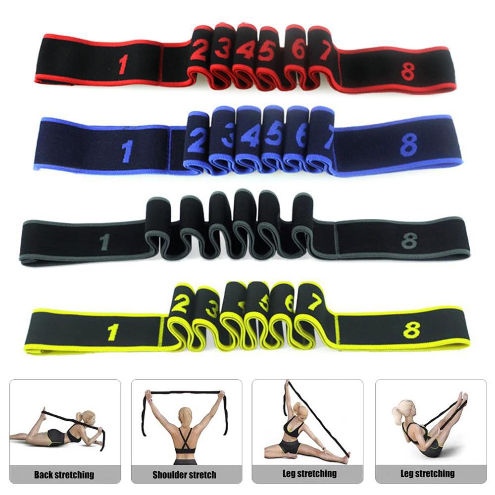Elastic Gymnastics Yoga Belt T - đánh giá và giá Pilates Yoga Stretching