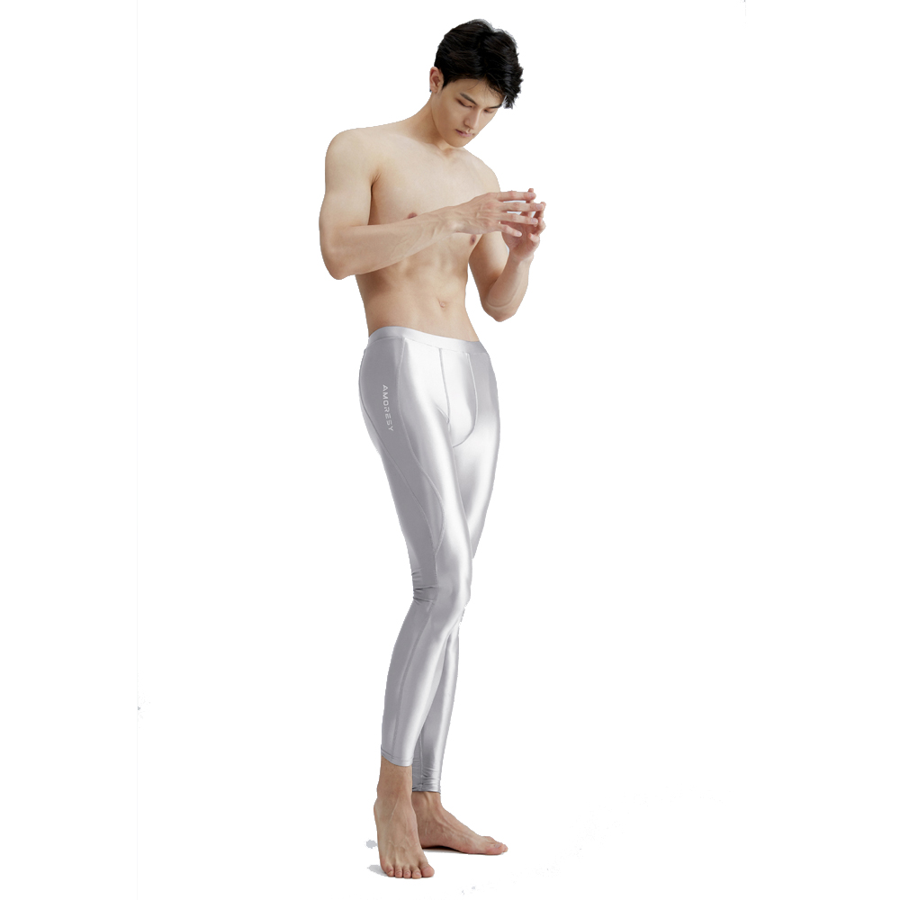 AMORESY Men Satin Smooth Runni - đánh giá và giá Pilates Yoga Leggings