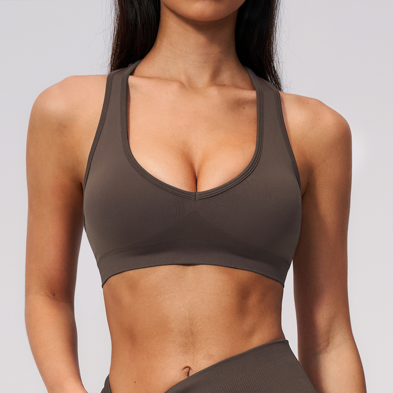 Seamless Knit Bra V Women's Sl - đánh giá và giá Pilates V Yoga