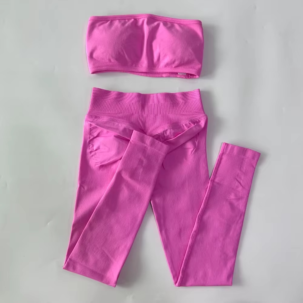 2 Piece Strapless Women's Band - đánh giá và giá Pilates Yoga Leggings