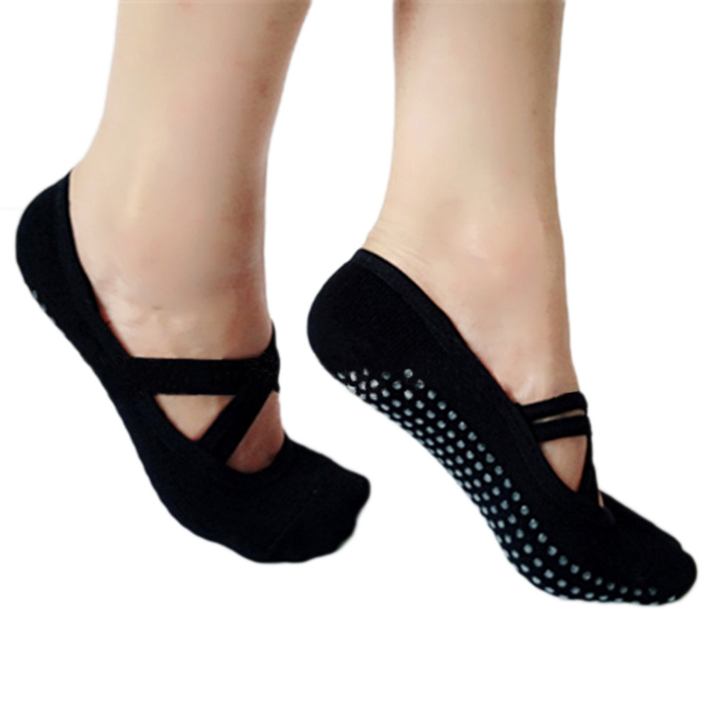 Yoga Socks Women Black Non Ski - đánh giá và giá Pilates Yoga Grip Socks