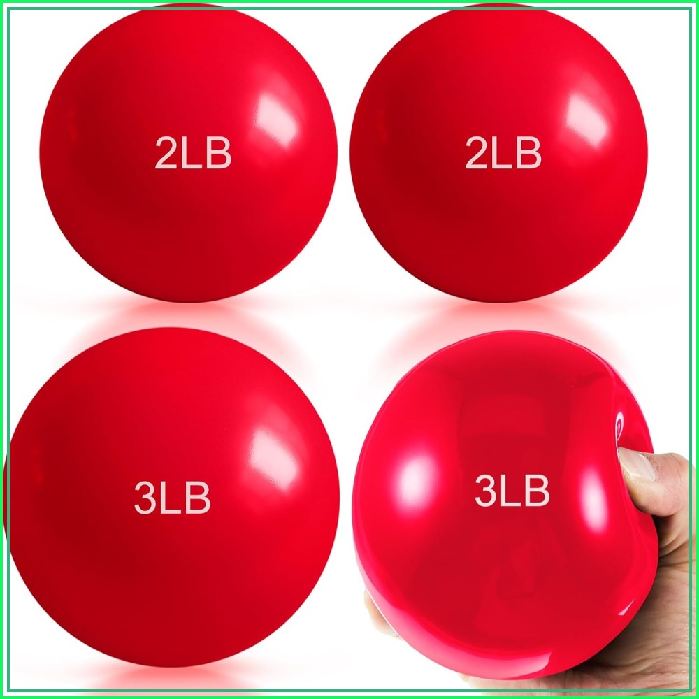 1lb-5lb Weighted Toning Balls  - đánh giá và giá Pilates Yoga Tone