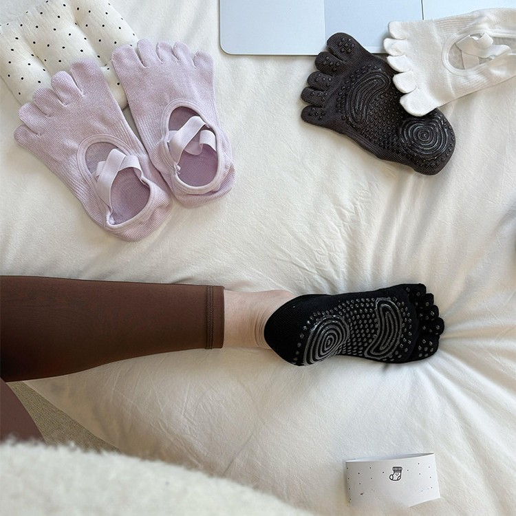 Women's Criss-Cross Strappy Fi - đánh giá và giá Pilates Yoga Grip Socks