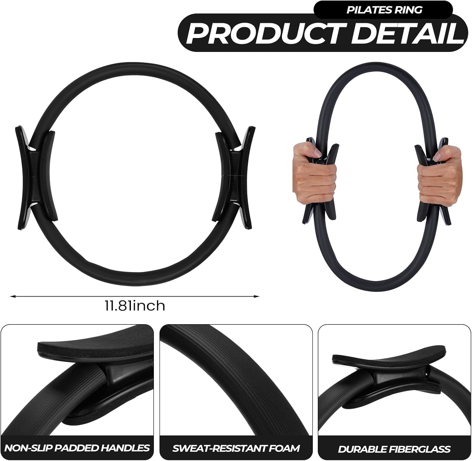 18 Pcs Pilates Ring And Ball S - đánh giá và giá Pilates Yoga Tone