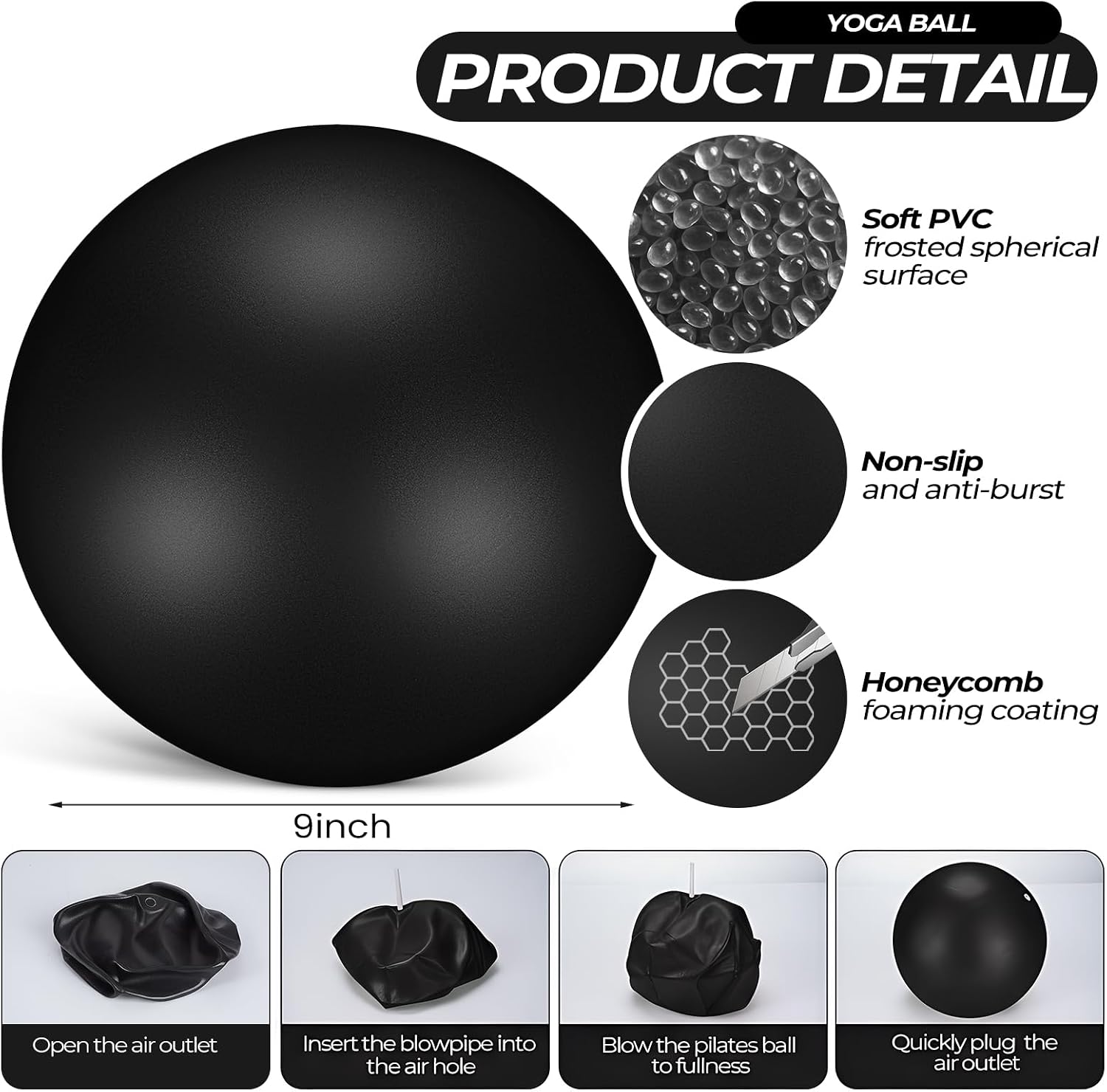 18 Pcs Pilates Ring And Ball S - đánh giá và giá Pilates Yoga Tone