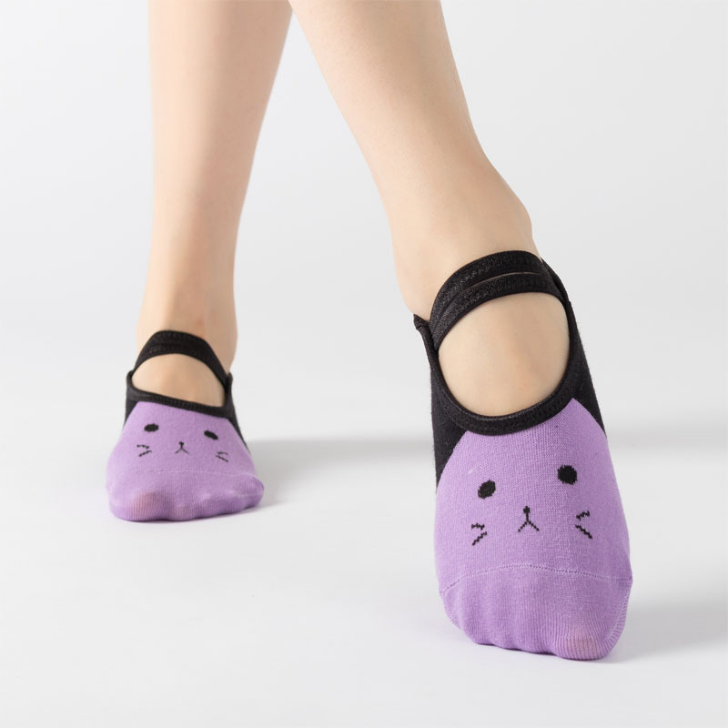 Cute Cat Cartoon Yoga Socks Wo - đánh giá và giá Pilates Yoga Gifts