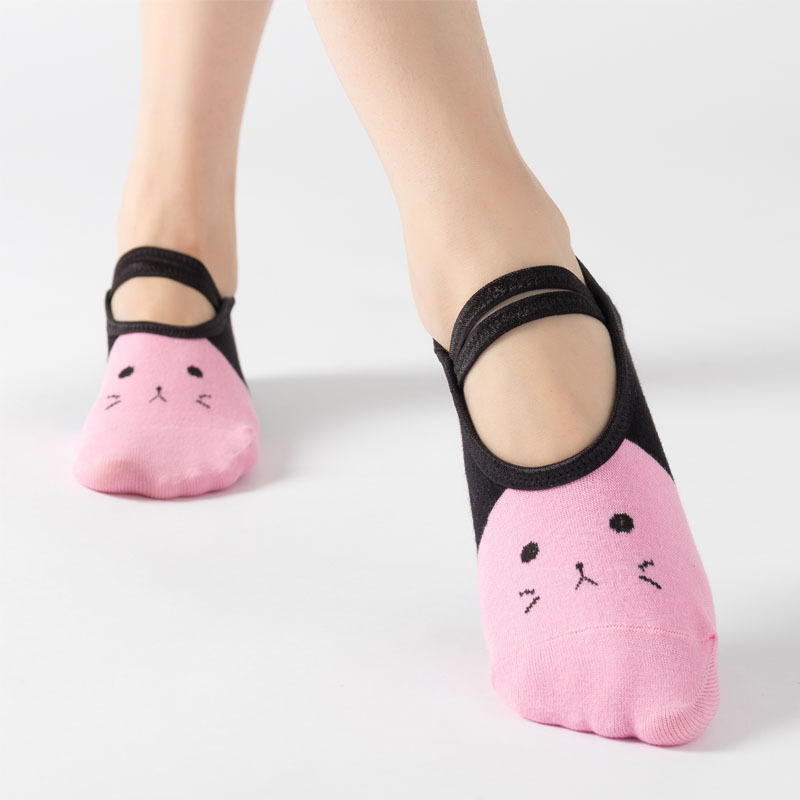 Cute Cat Cartoon Yoga Socks Wo - đánh giá và giá Pilates Yoga Gifts