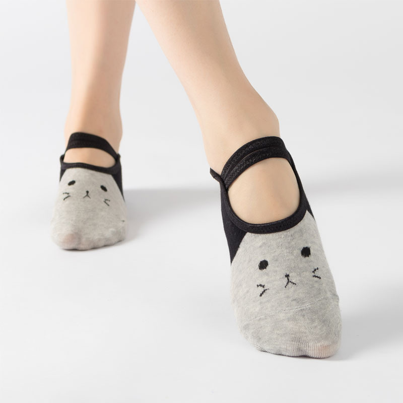 Cute Cat Cartoon Yoga Socks Wo - đánh giá và giá Pilates Yoga Gifts