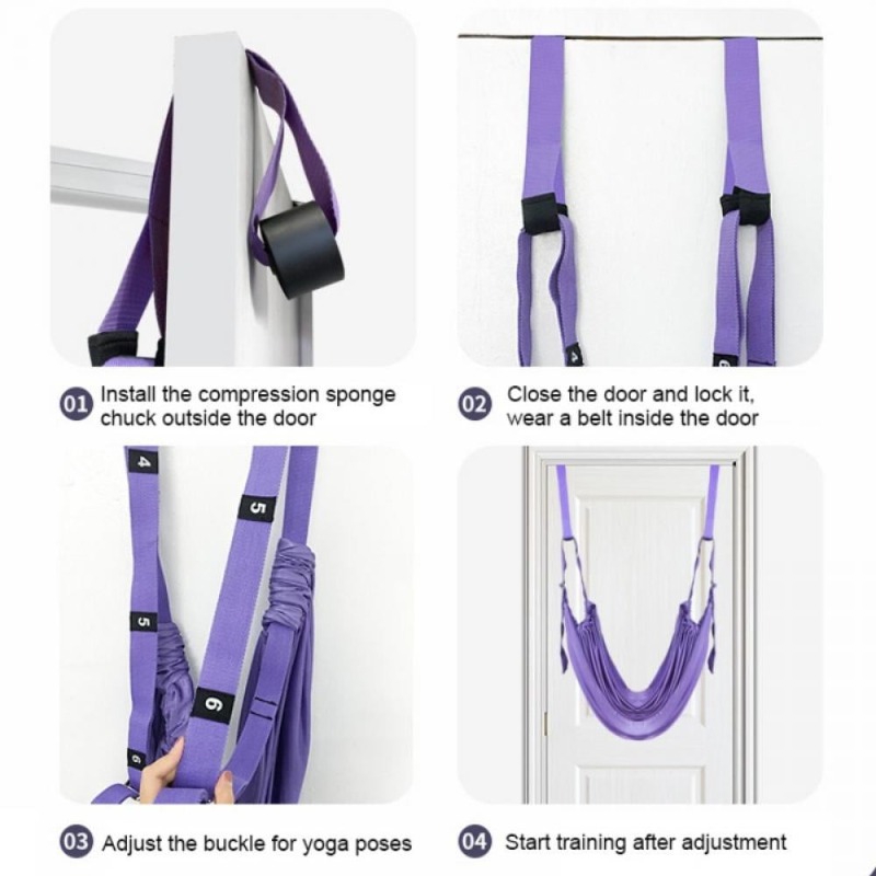 Adjustable Aerial Yoga Hammock - đánh giá và giá Pilates Yoga Stretching