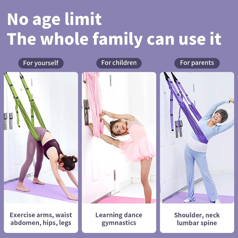 Adjustable Aerial Yoga Hammock - đánh giá và giá Pilates Yoga Stretching