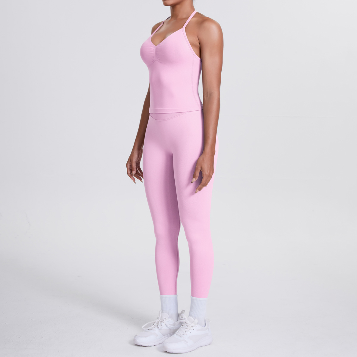 Women's Seamless Knitted Yoga  - đánh giá và giá Pilates V Yoga