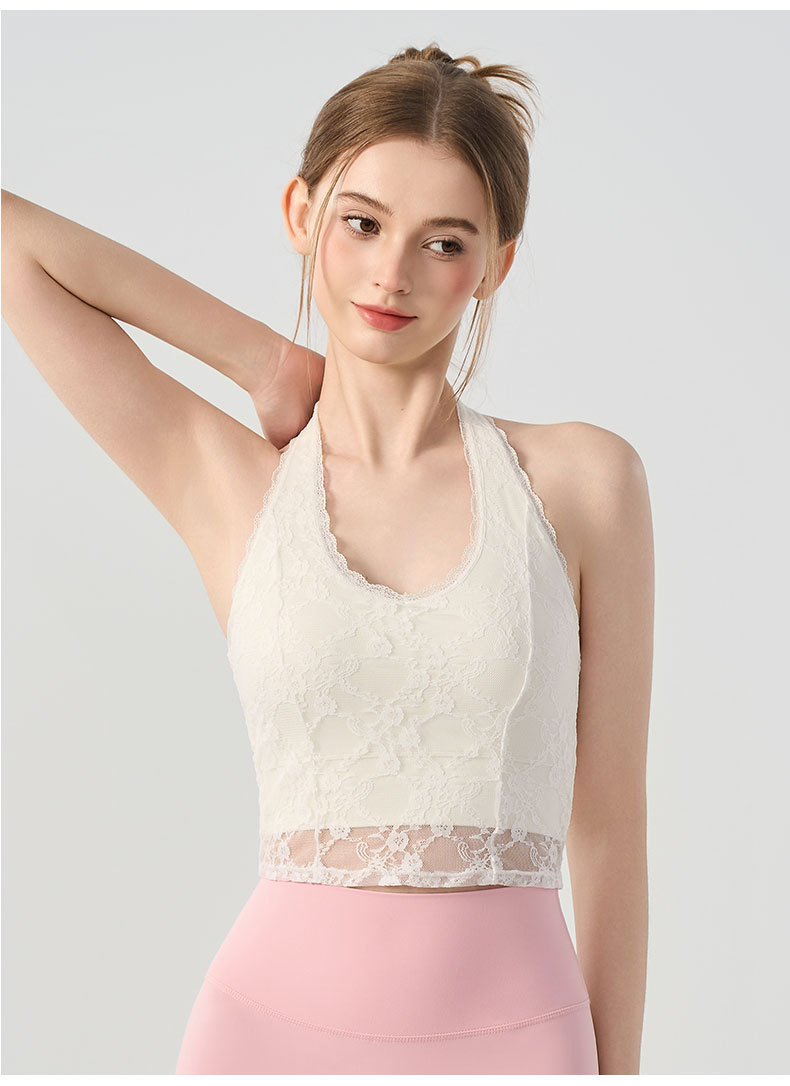 Sexy Woman Halter V-neck Lace  - đánh giá và giá Pilates V Yoga