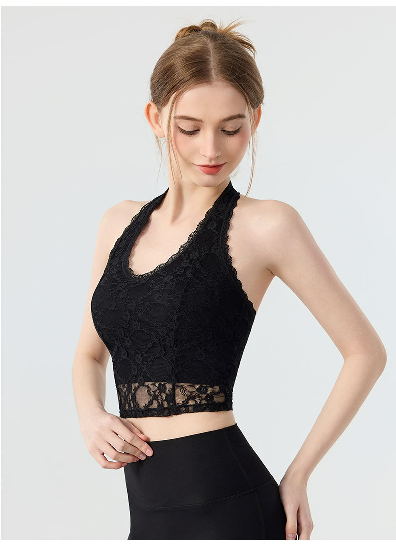 Sexy Woman Halter V-neck Lace  - đánh giá và giá Pilates V Yoga