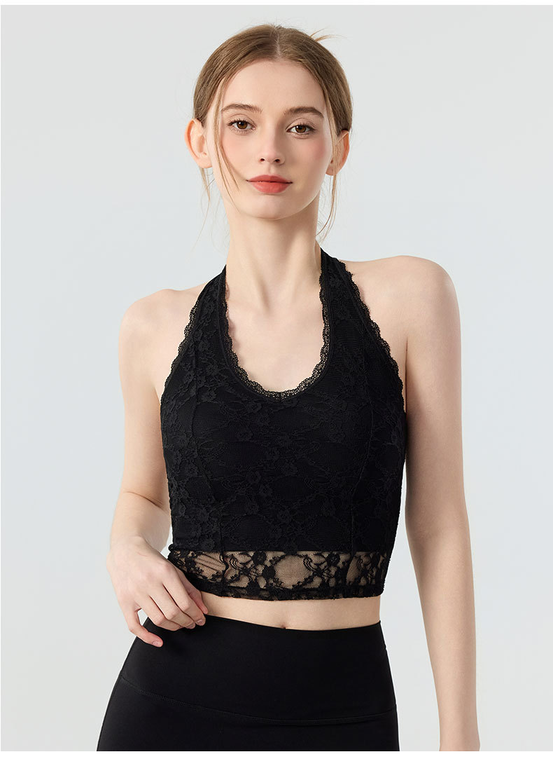 Sexy Woman Halter V-neck Lace  - đánh giá và giá Pilates V Yoga