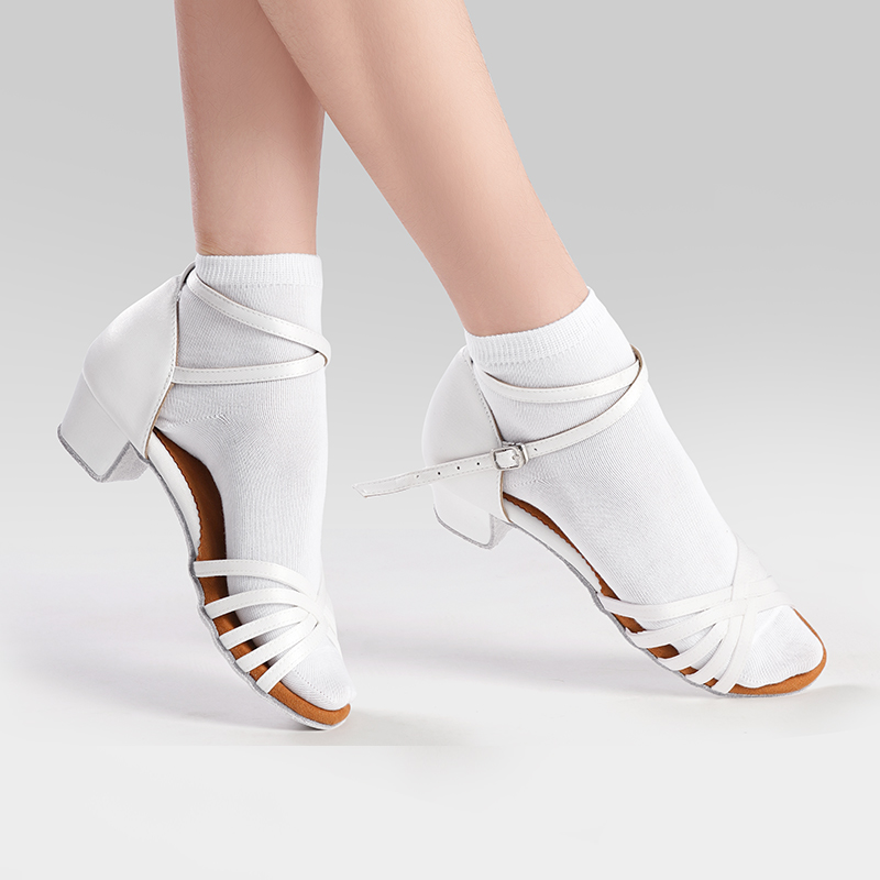 Girls Women Latin Socks White  - đánh giá và giá Pilates Yoga Grip Socks