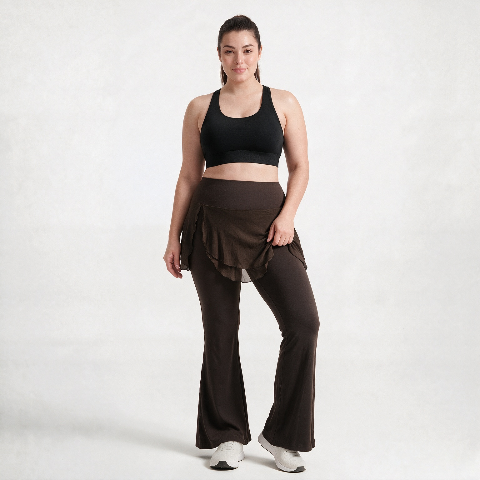 Plus Size Soft Motion Straight - đánh giá và giá Pilates Yoga Leggings