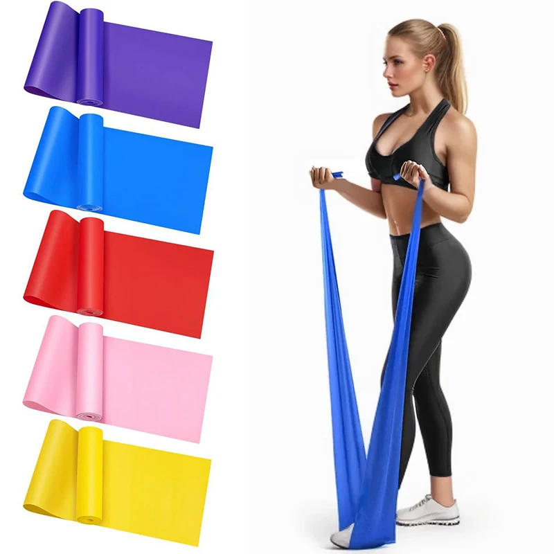 Elastic Yoga Fitness Bands Yog - đánh giá và giá Pilates Yoga Stretching